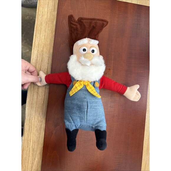 Toy Story 2 Prospector  Pete Plush Mini Bean Bag Doll, Rare 1999 Stinky Pete New - Picture 1 of 6